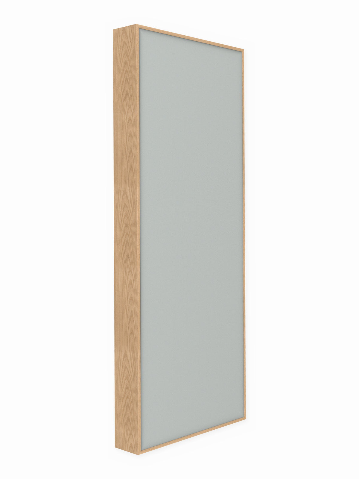 Red oak wood framed acoustic panel, 3 x 8 ft, Guilford of Maine Anchorage in Overcast