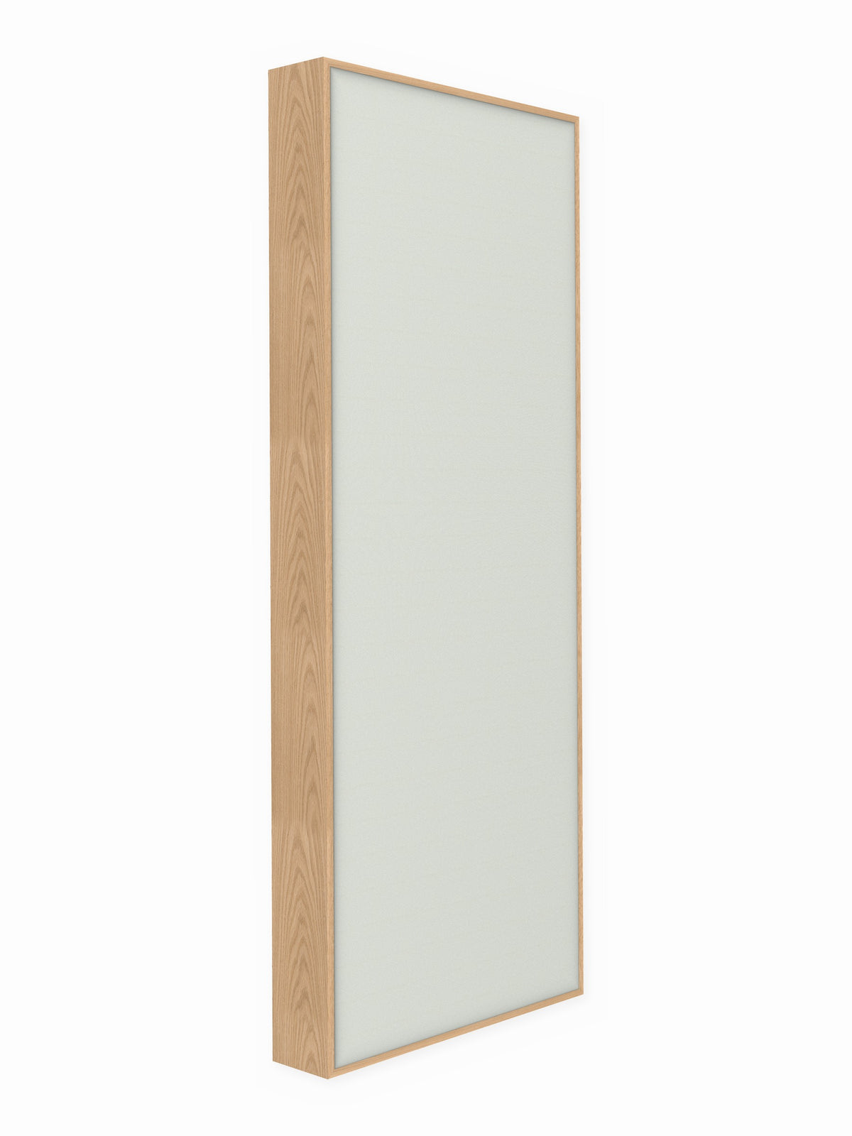 Red oak wood framed acoustic panel, 3 x 8 ft, Guilford of Maine Anchorage in Pearl