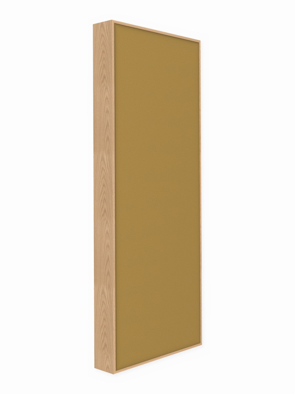 Red oak wood framed acoustic panel, 3 x 8 ft, Guilford of Maine Anchorage in Straw