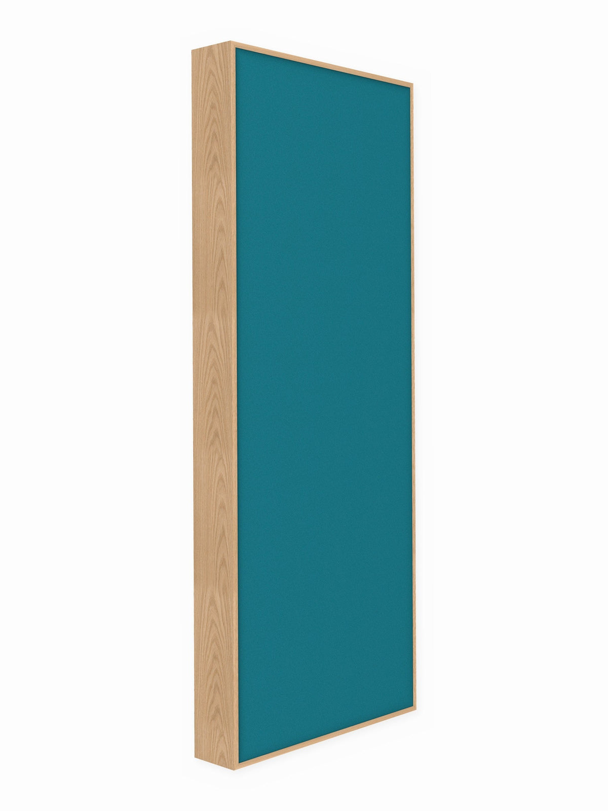 Red oak wood framed acoustic panel, 3 x 8 ft, Guilford of Maine Anchorage in Waterfall