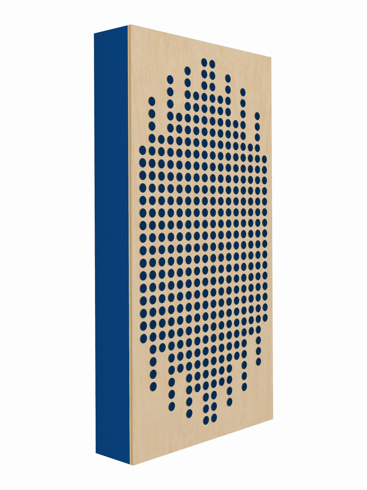 Transient Scatter Face Broadband Acoustic Panel - Air - 2 x 4' - Lapis