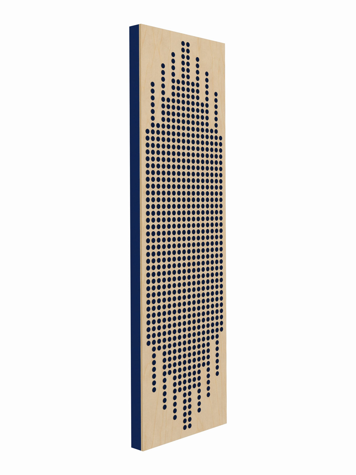 Transient Scatter Face Mid / High Acoustic Panel - Air - 2 x 7' - Cobalt
