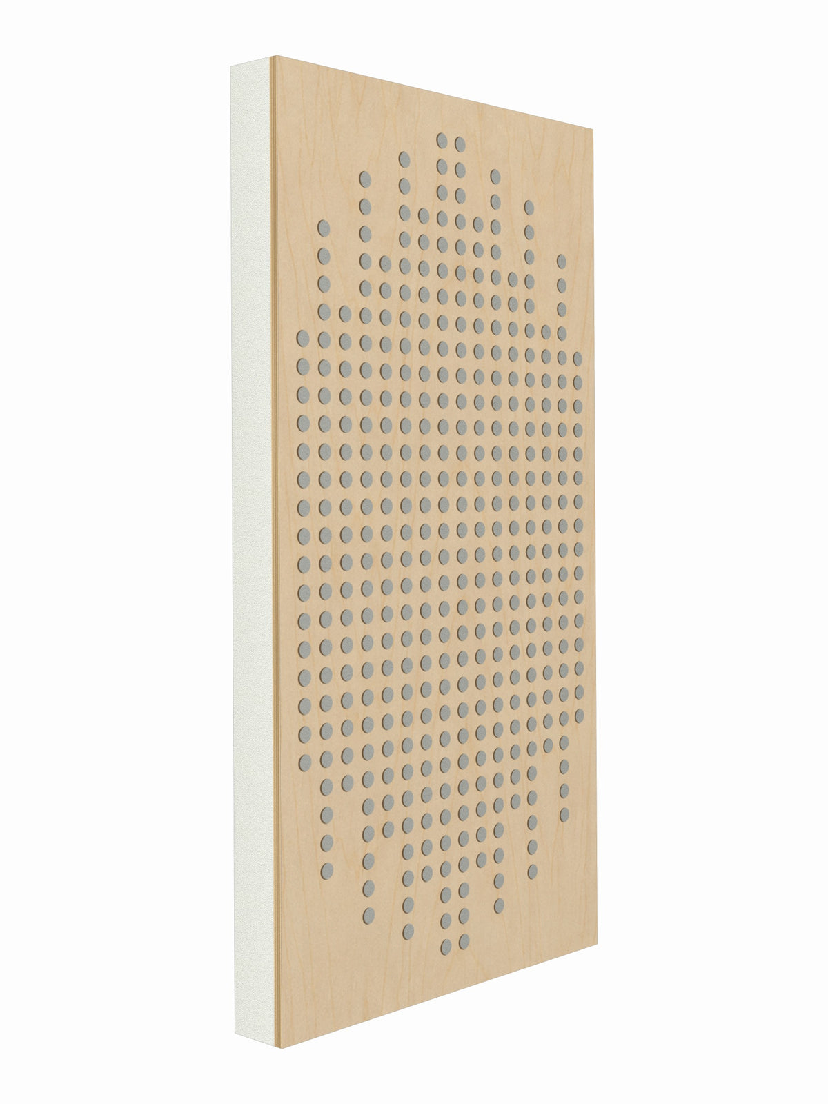 Transient Scatter Face Mid / High Acoustic Panel - Bright - 2 x 4' - Shell