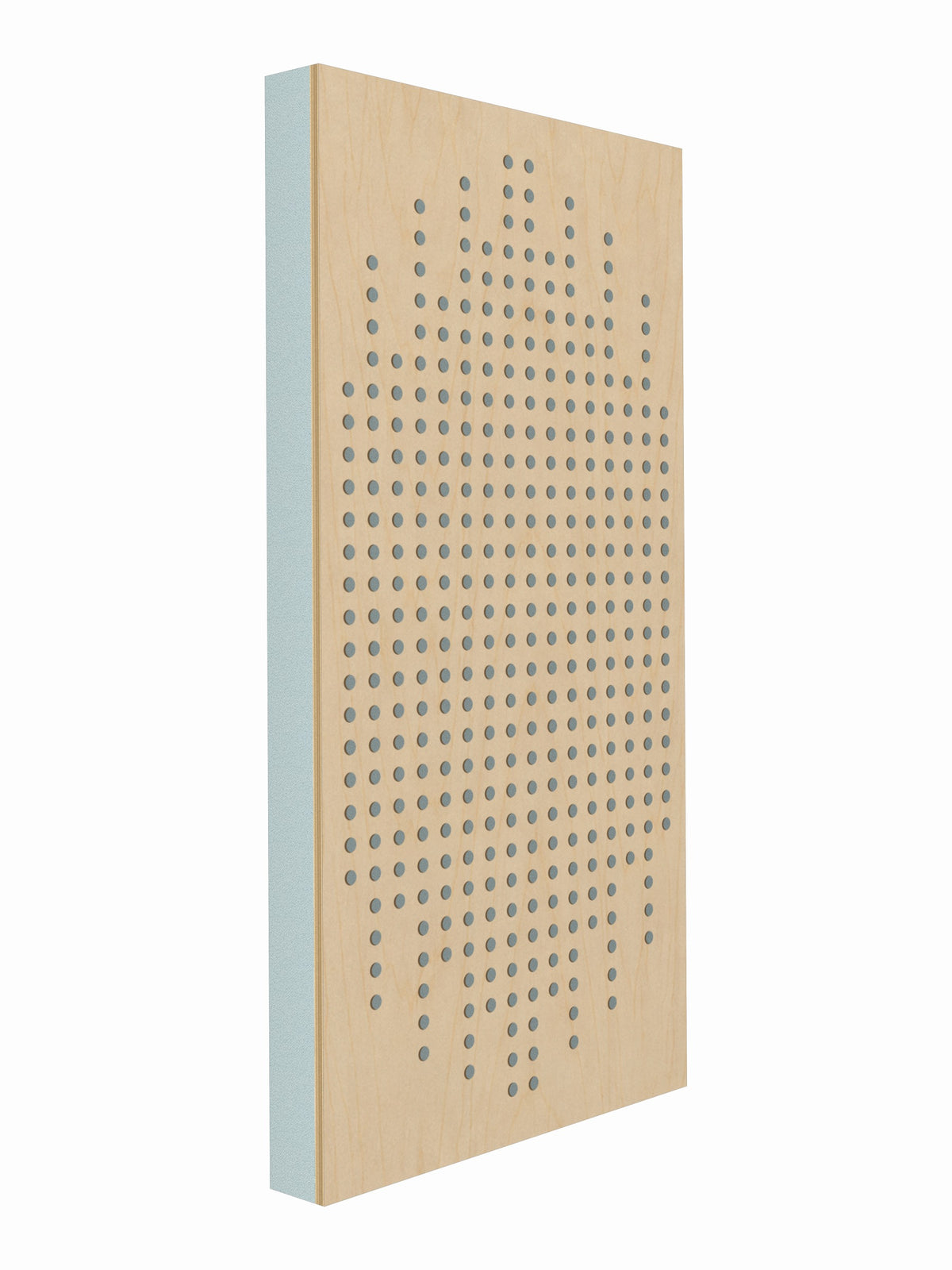 Transient Scatter Face Mid / High Acoustic Panel - Live - 2 x 4' - Fog