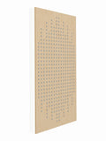Transient Scatter Face Mid / High Acoustic Panel - Live - 2 x 4' - White